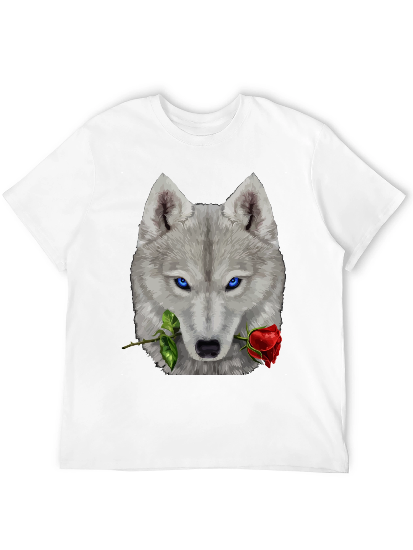 Wolf & Rose Graphic T-Shirt - Mens Black Tee