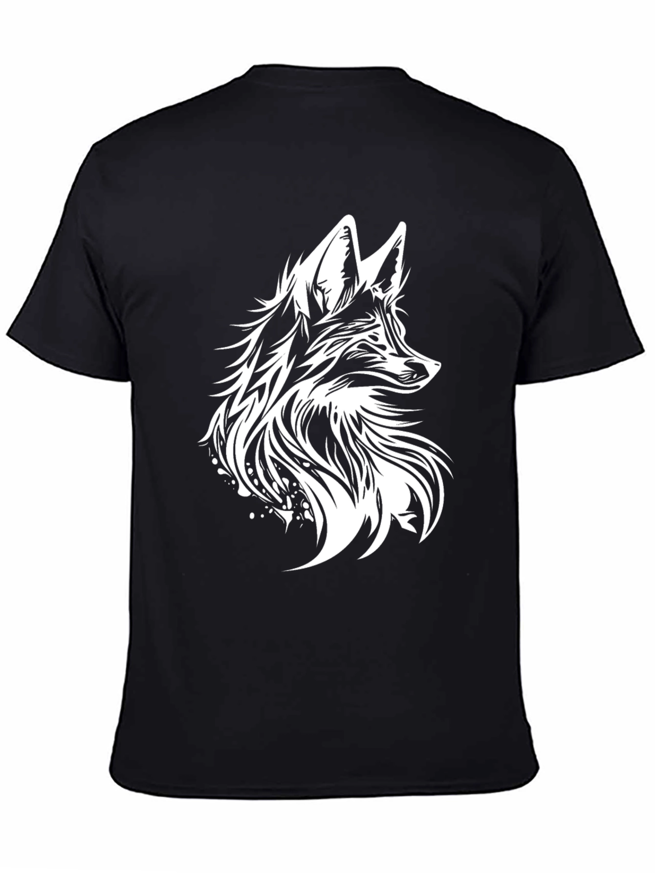 Fox Graphic Tee - Mens Black T-Shirt
