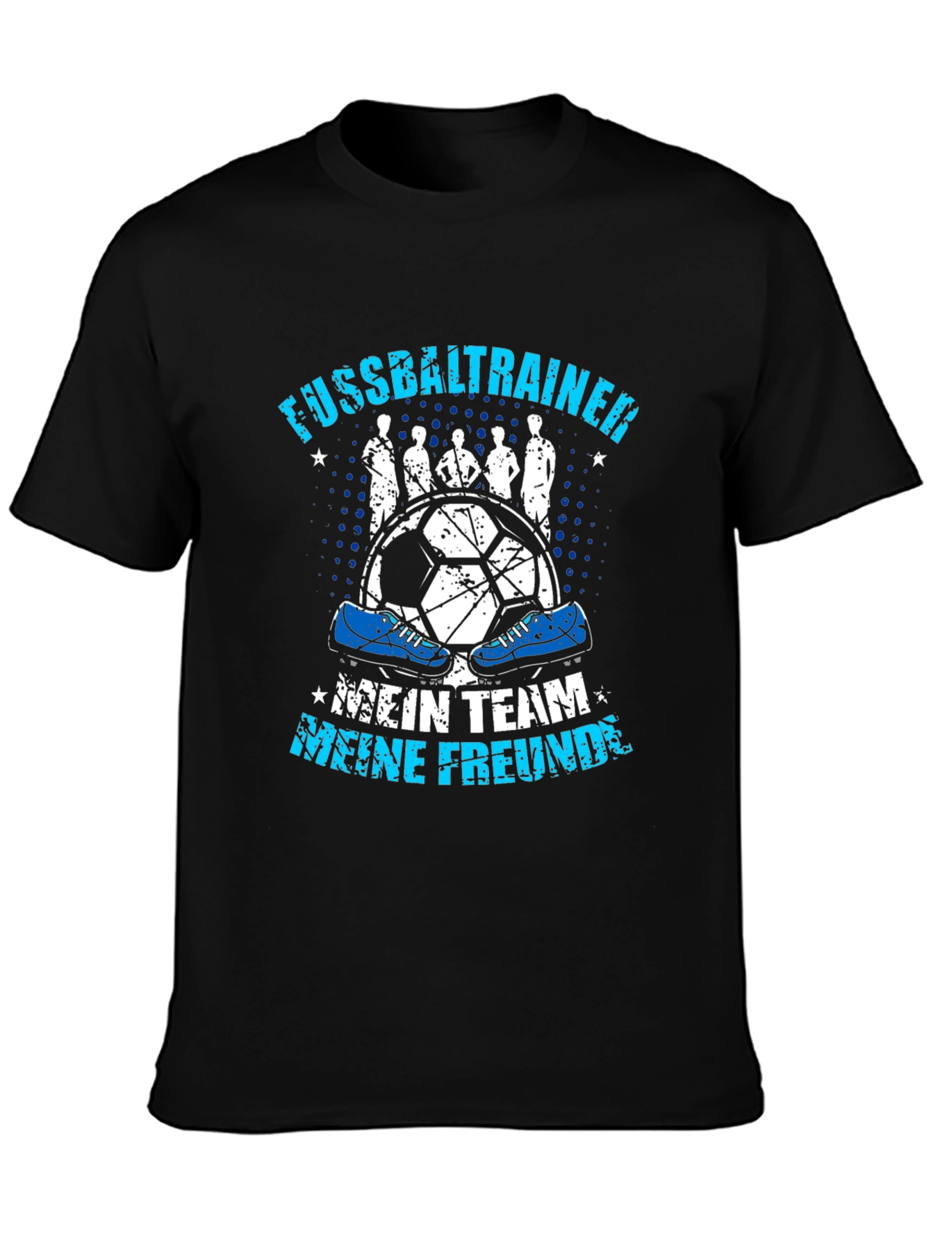 Fussballtrainer Mein Team T-Shirt