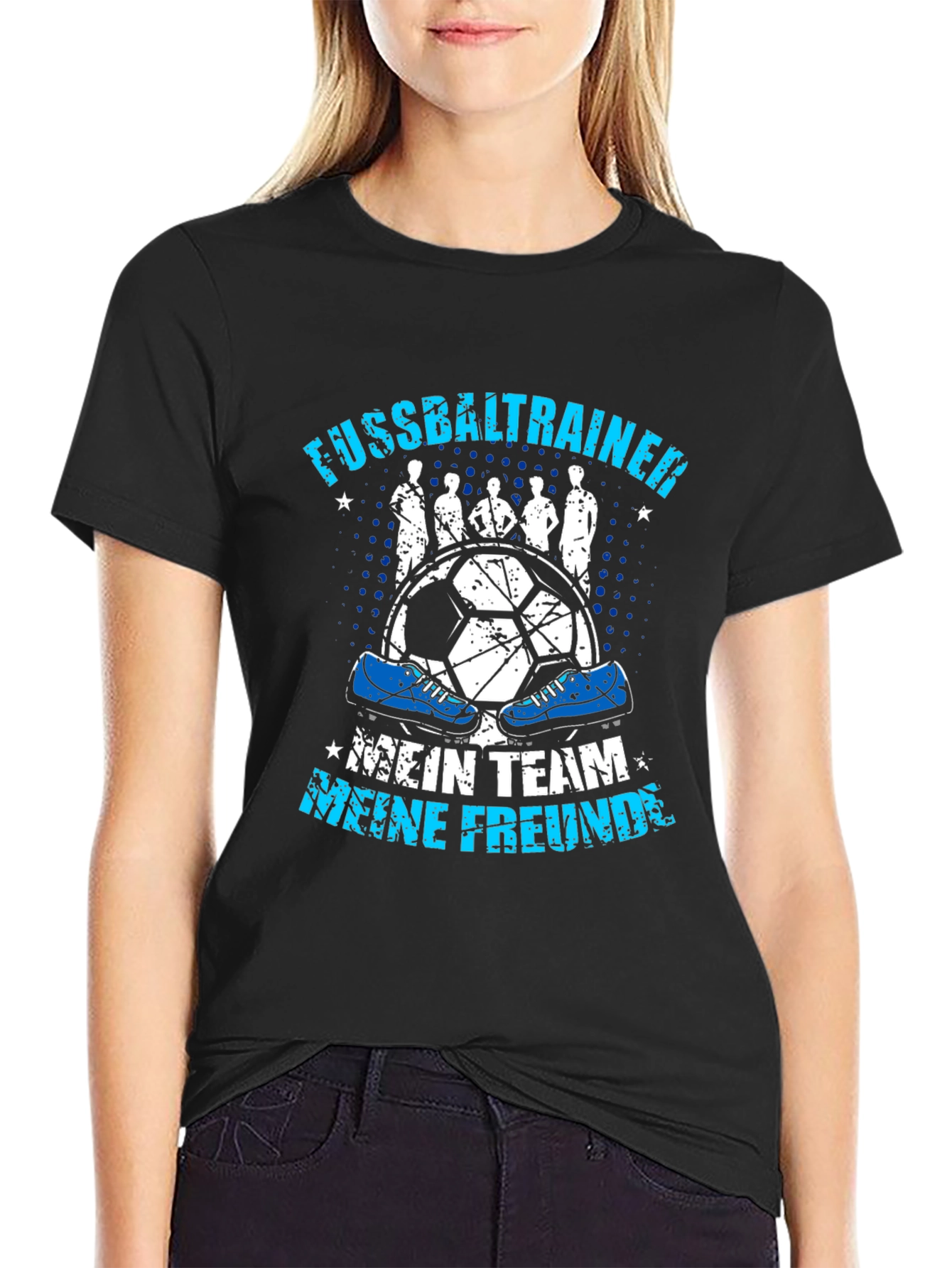 Fussballtrainer Mein Team T-Shirt