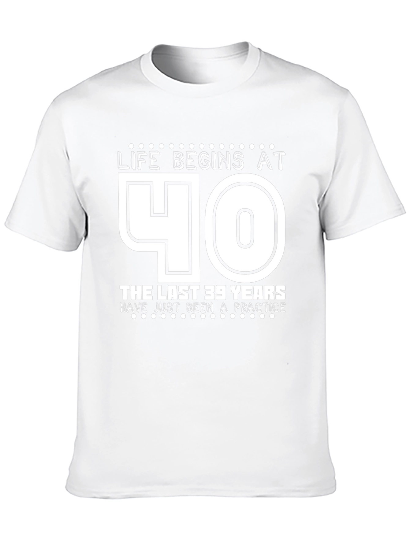 Life Begins at 40 T-Shirt