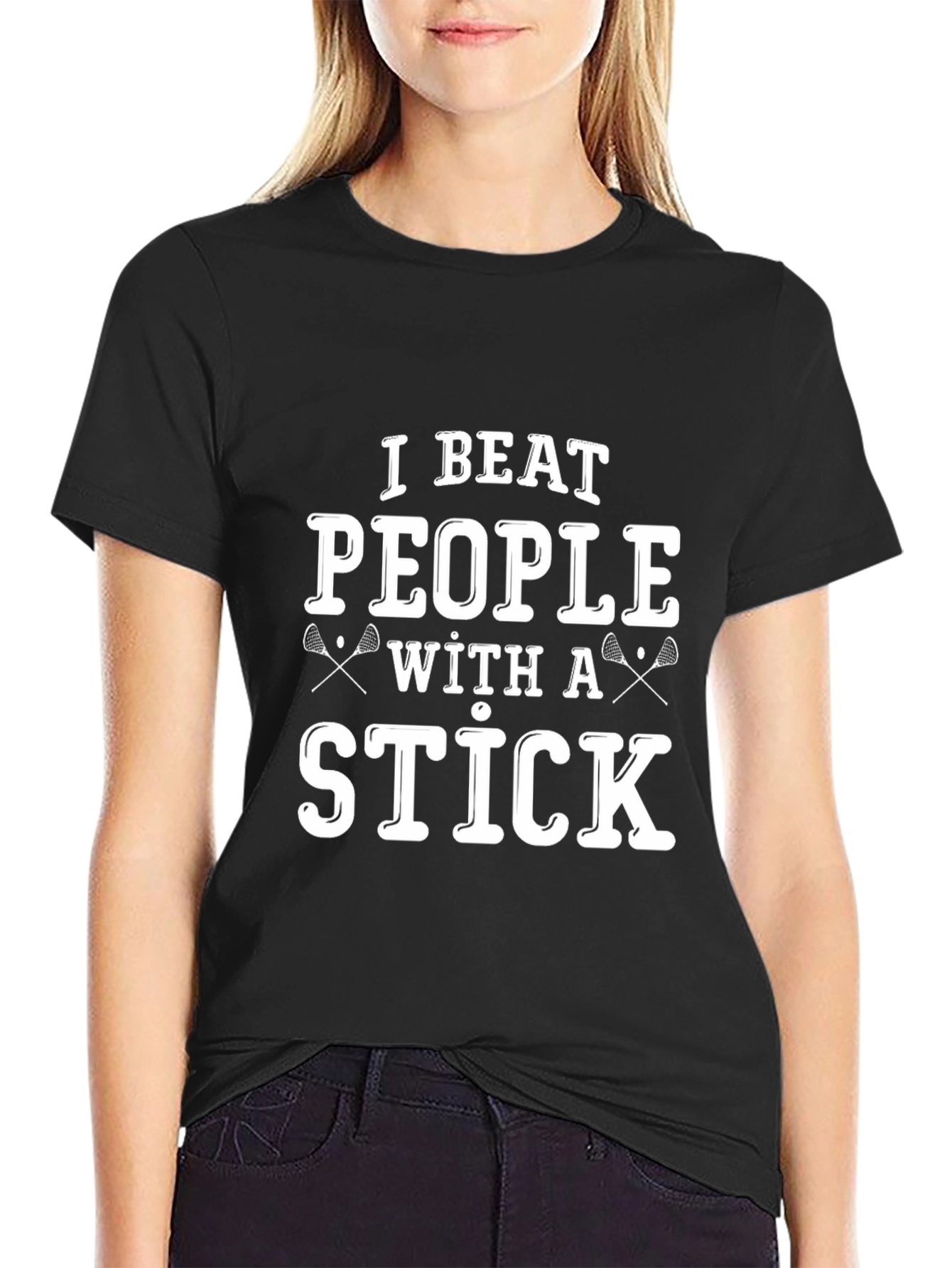 I Beat People With A Stick T-Shirt
