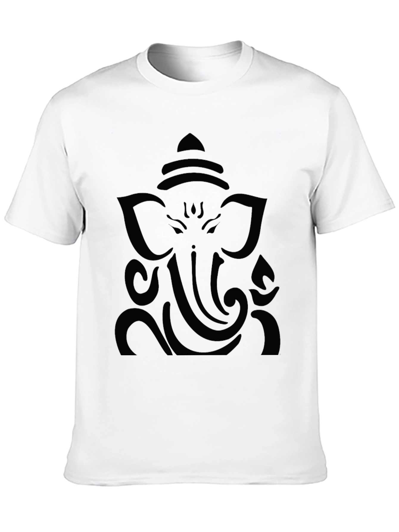 Ganesha Graphic Tee - Stylish Hindu God Print