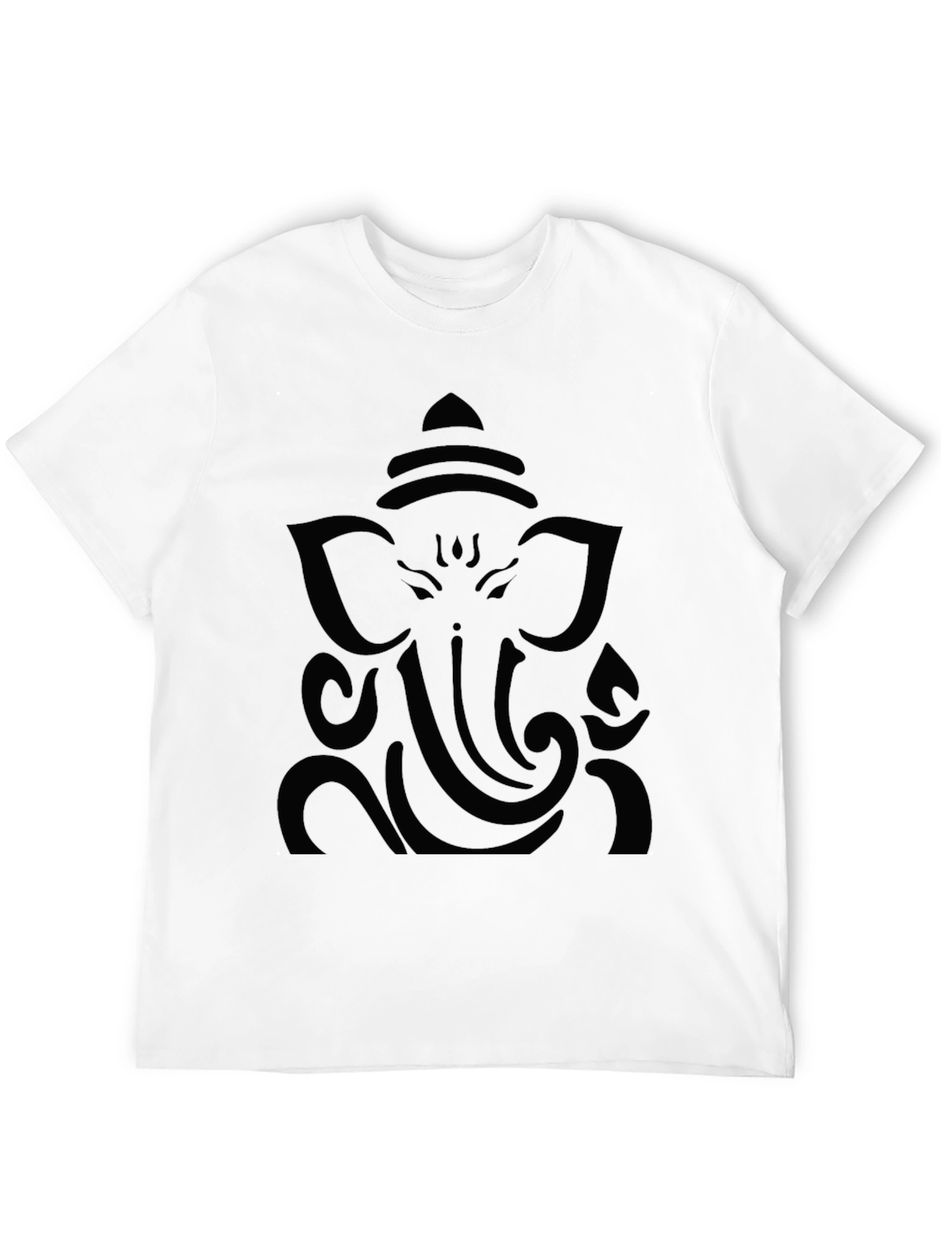 Ganesha Graphic Tee - Stylish Hindu God Print