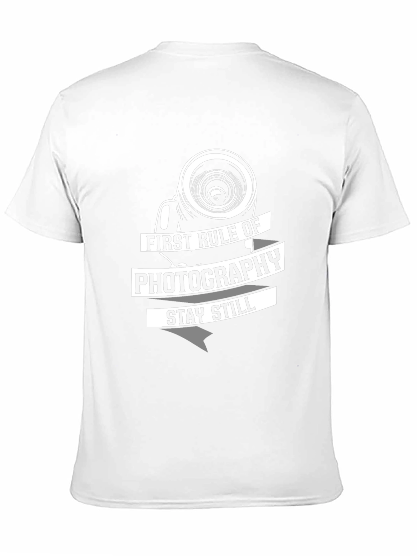 Photography Rule Black Graphic T-Shirt