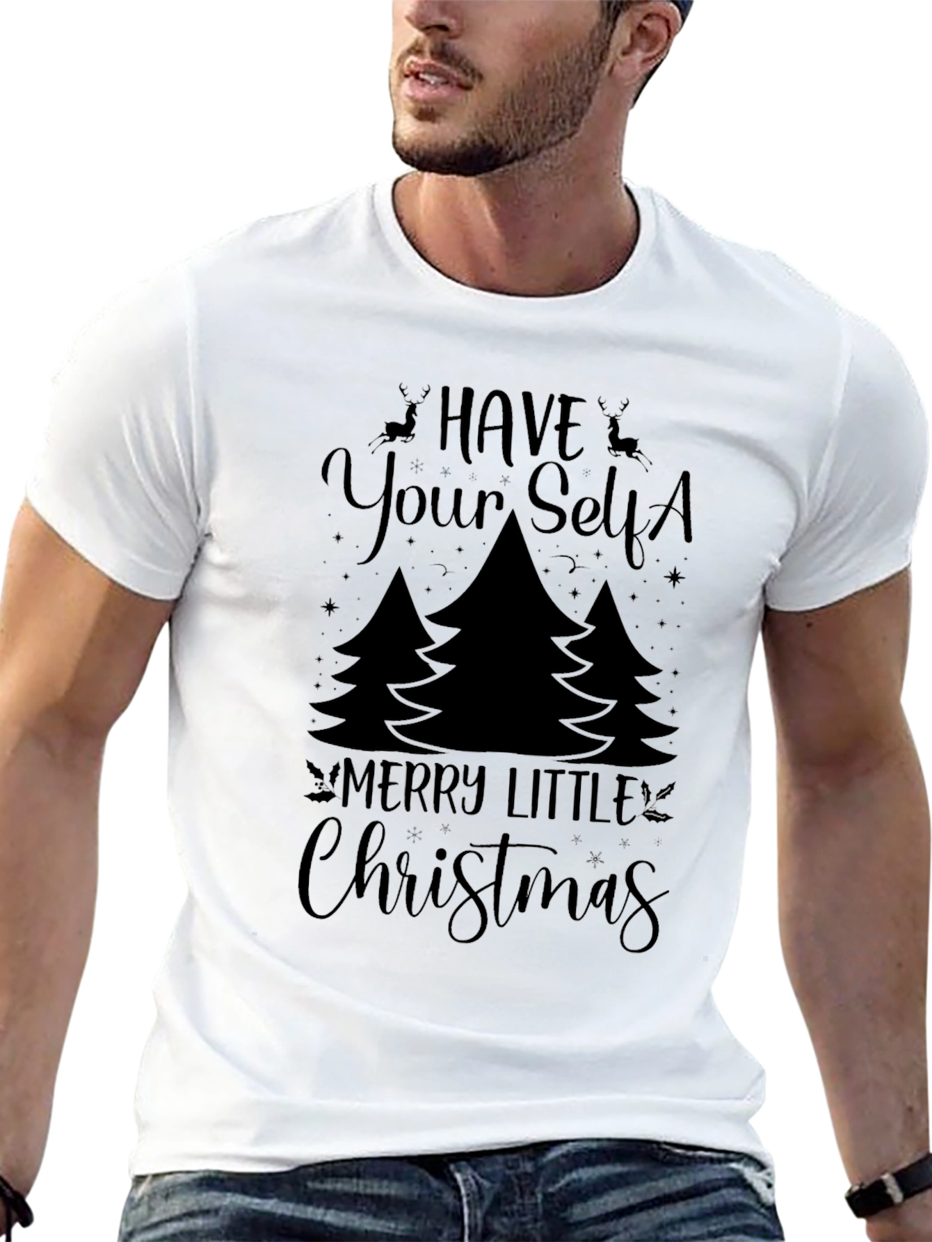 Festive Christmas T-Shirt: Have Yourself A Merry Little Christmas