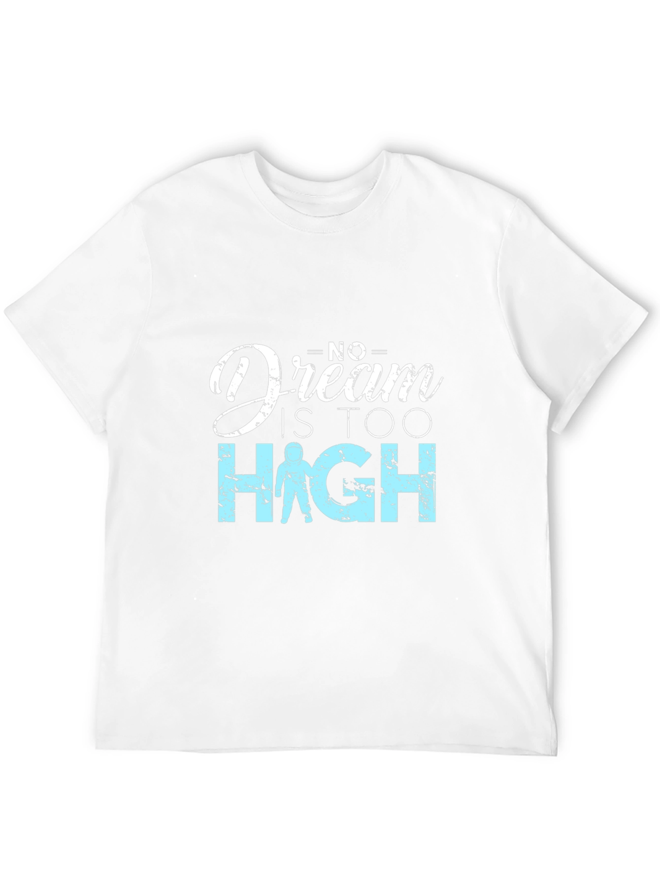 Dream Too High Graphic Black T-Shirt