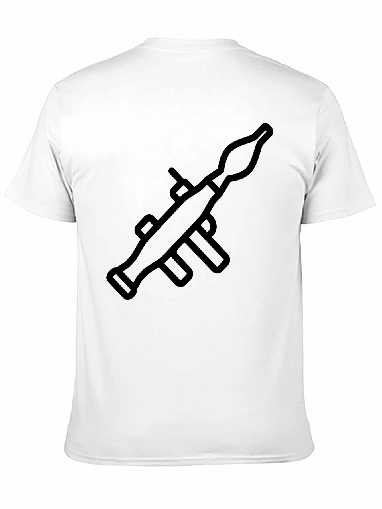 Rocket Launcher T-Shirt - Black Graphic Tee