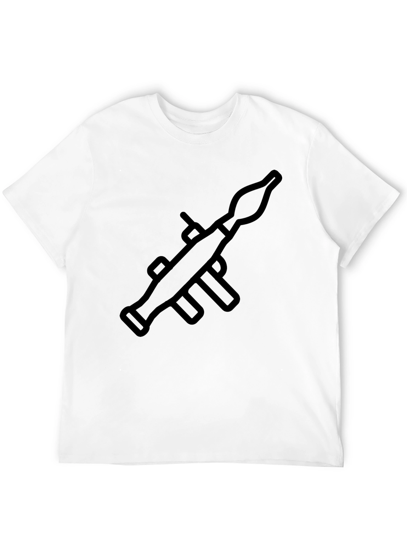 Rocket Launcher T-Shirt - Black Graphic Tee