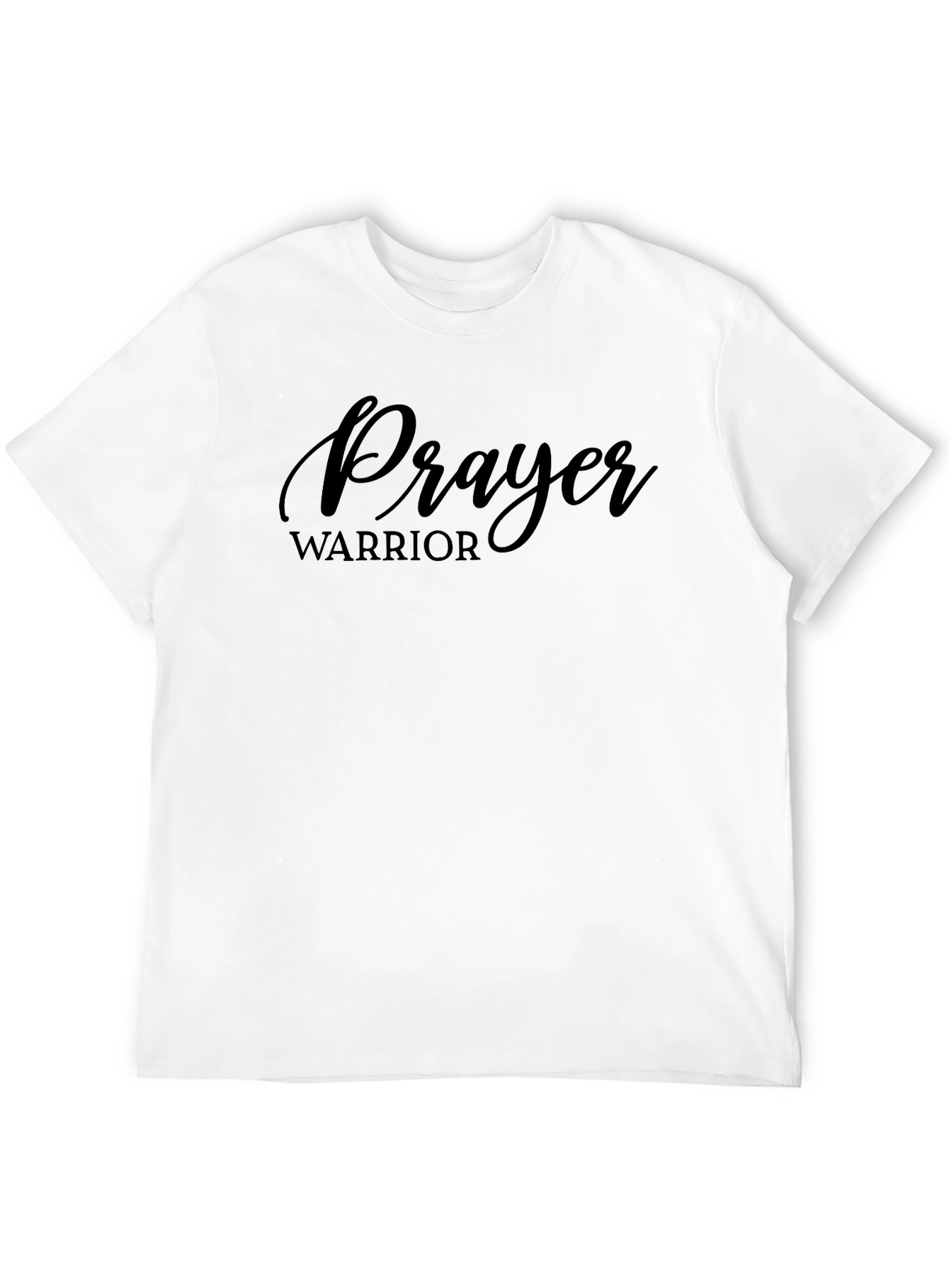Prayer Warrior Black Graphic Tee