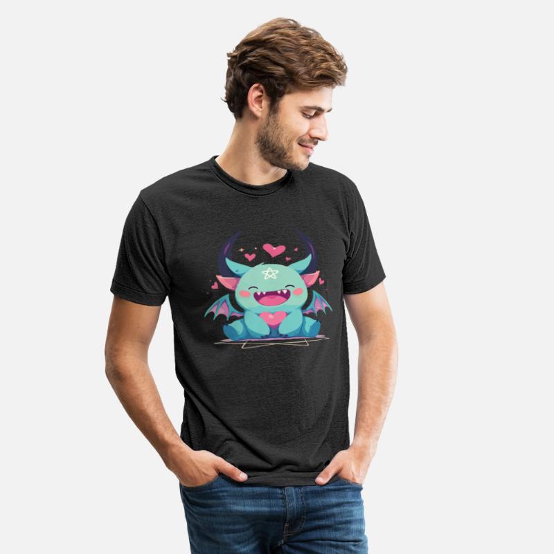 Kawaii Krampus mascot Cute Demon