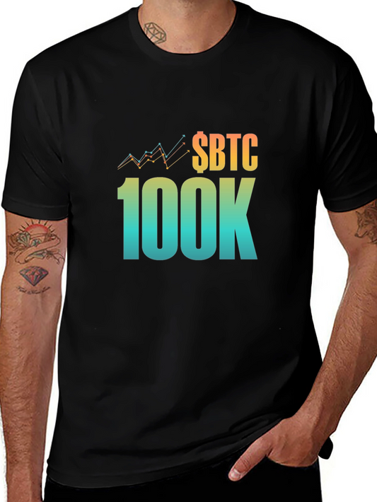 Bitcoin $BTC 100K Crypto T-Shirt