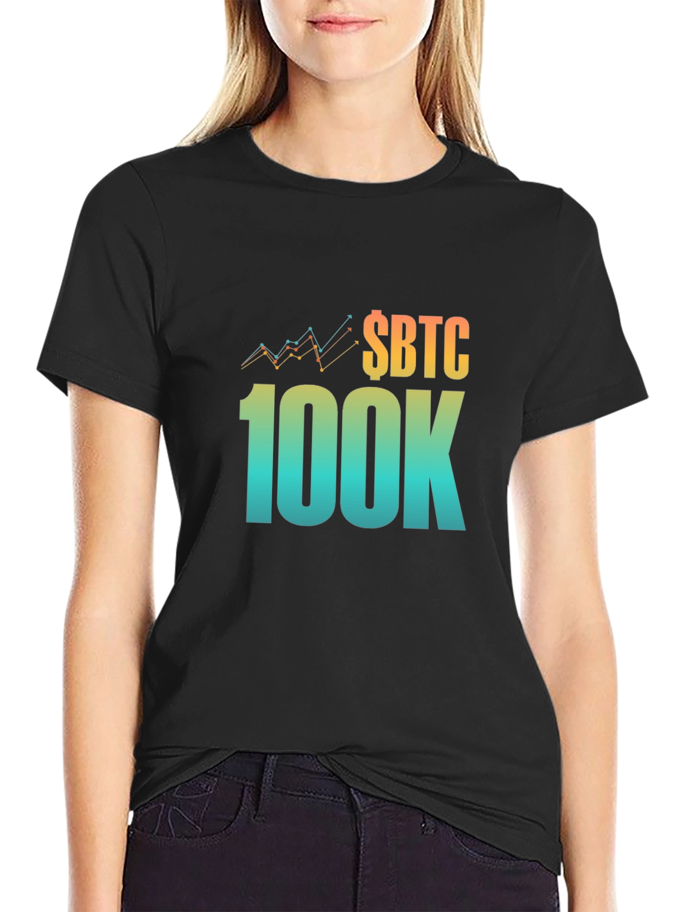 Bitcoin $BTC 100K Crypto T-Shirt