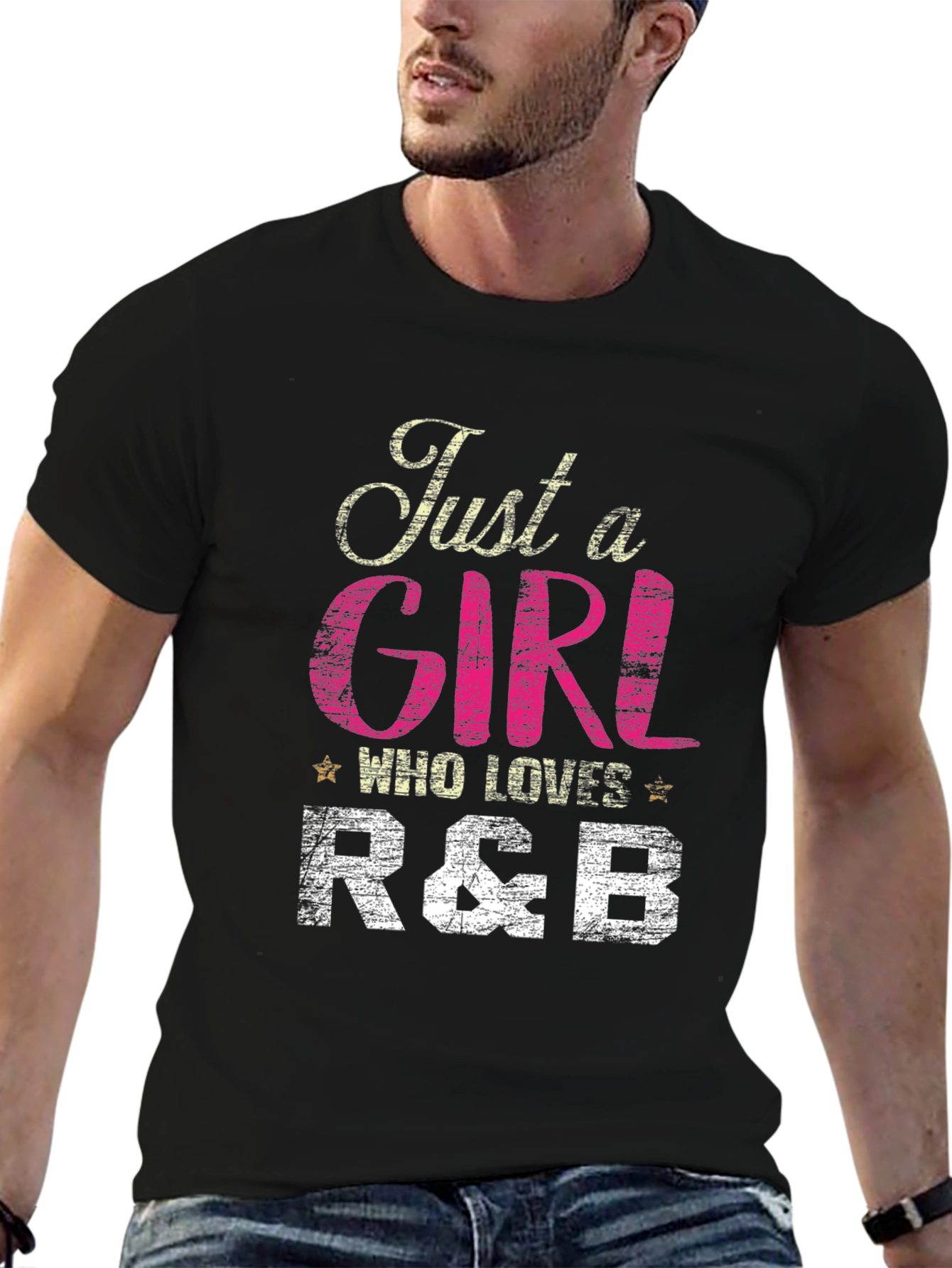Just a Girl Who Loves R&B T-Shirt