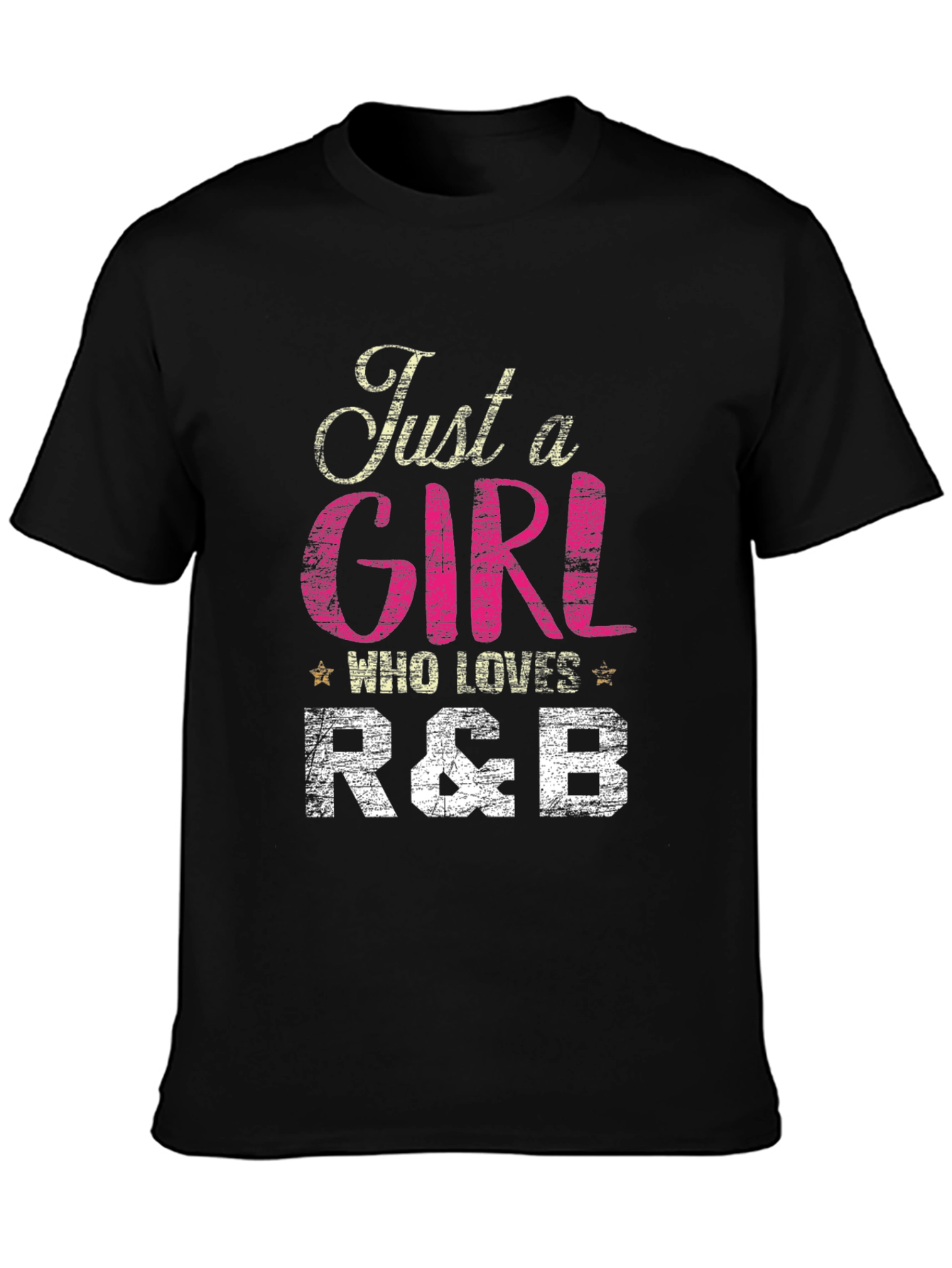 Just a Girl Who Loves R&B T-Shirt