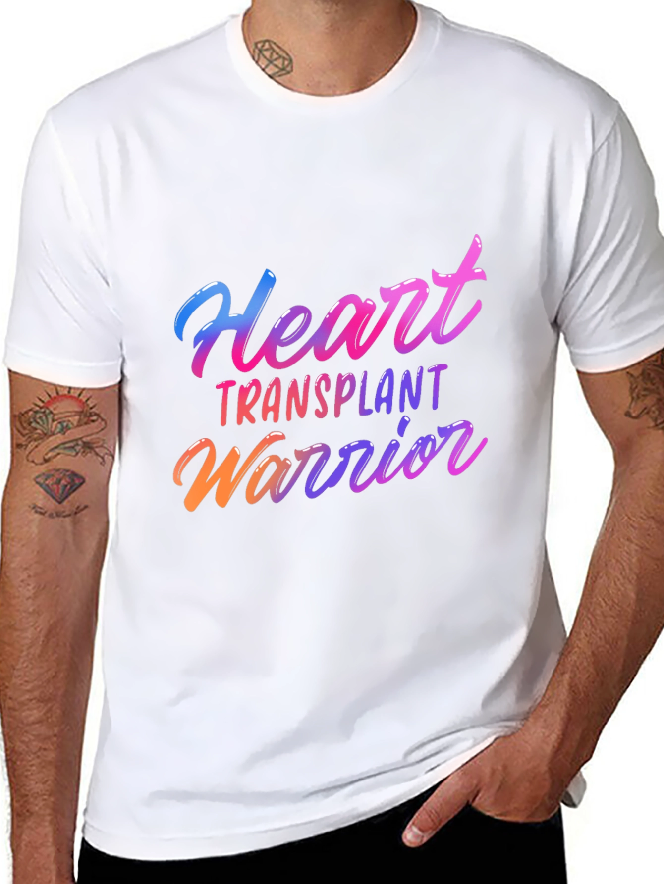 Heart Transplant Warrior Graphic Tee