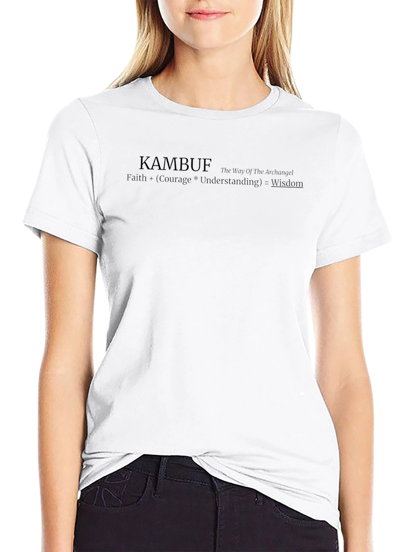 KAMBUF Wisdom Formula Graphic T-Shirt