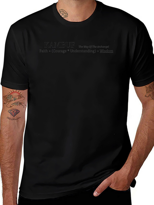 KAMBUF Wisdom Formula Graphic T-Shirt