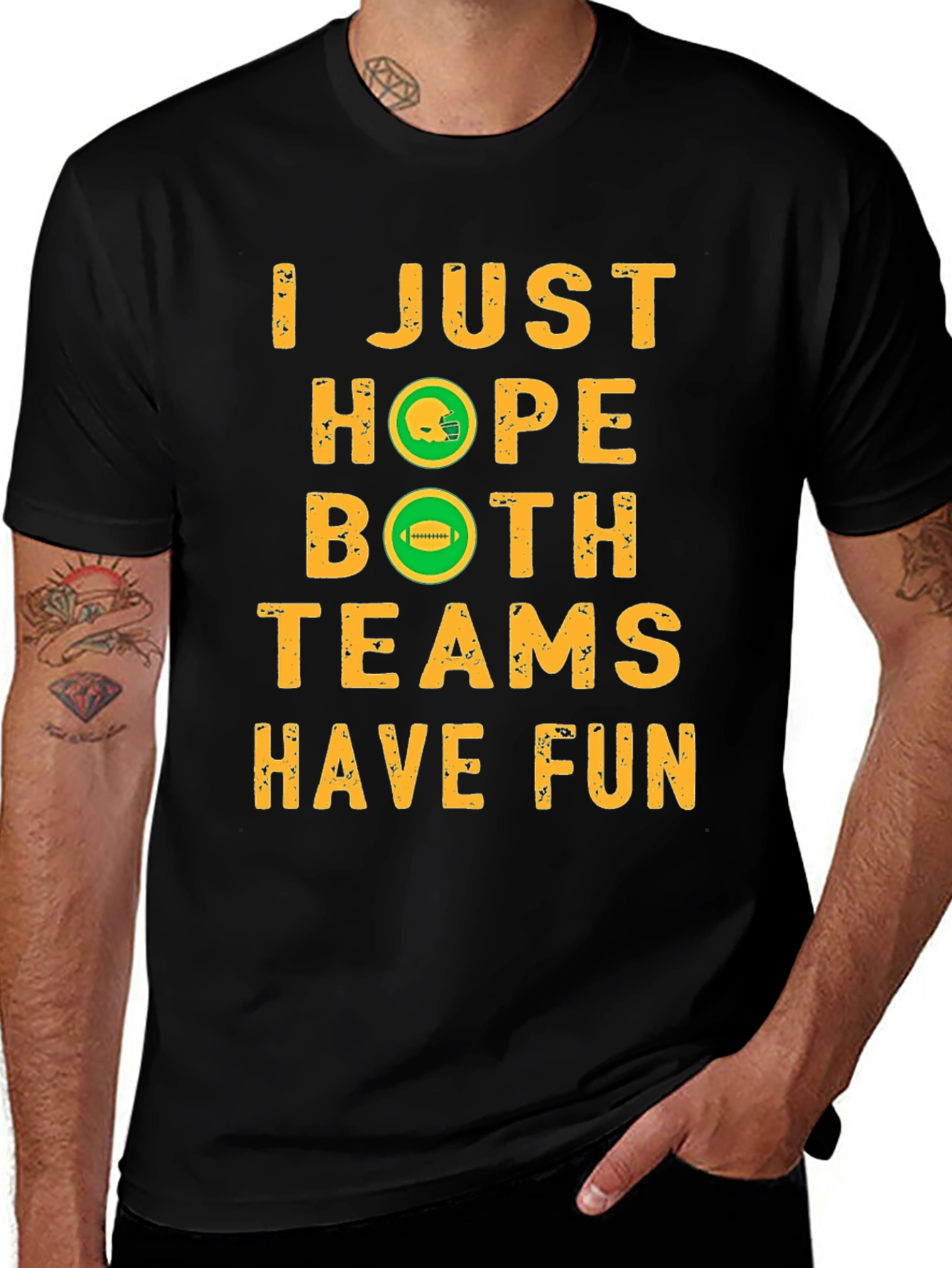 I Just Hope Both Teams Have Fun Football T-Shirt