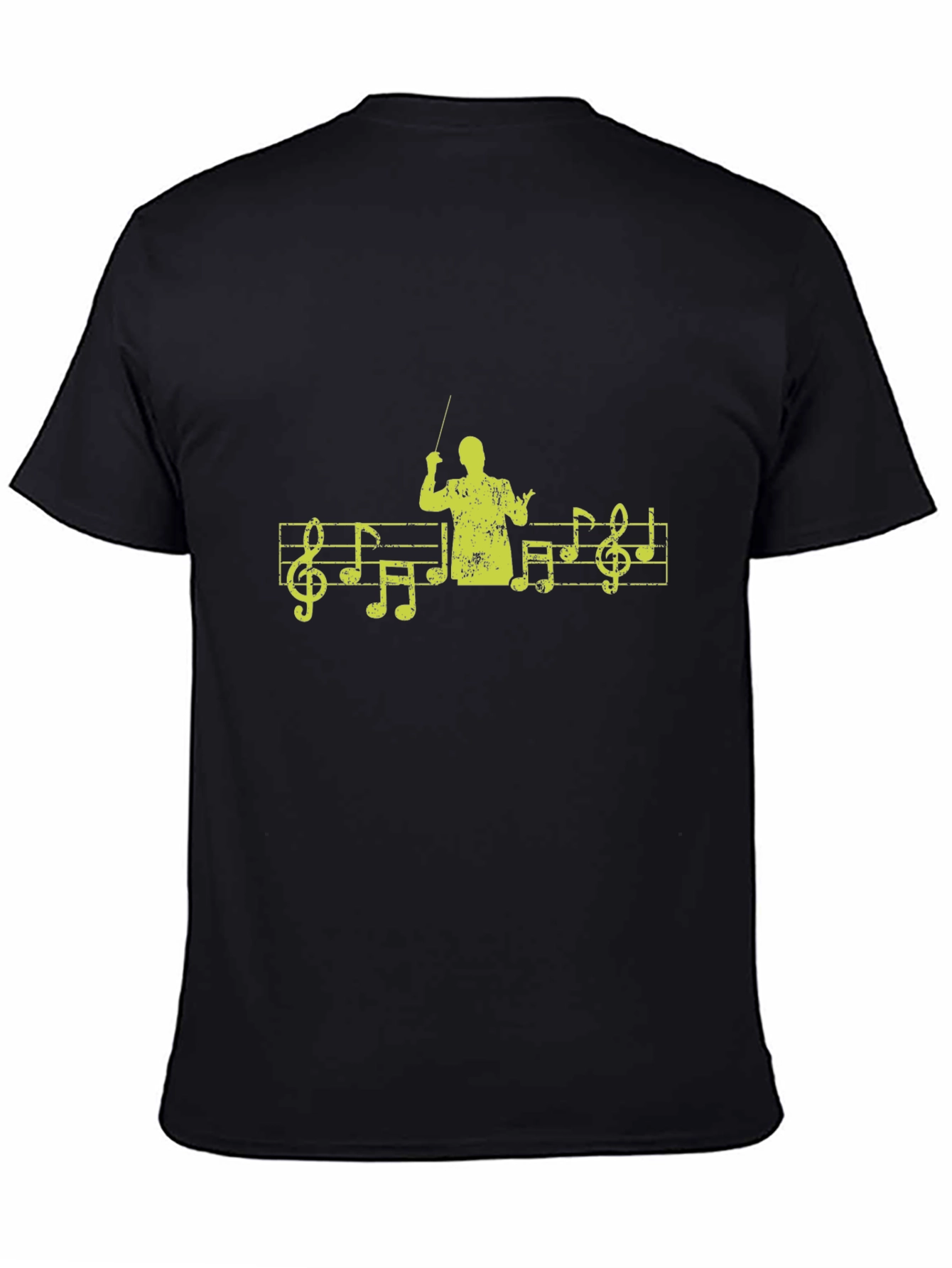 Conductor Music T-Shirt - Black Cotton Tee