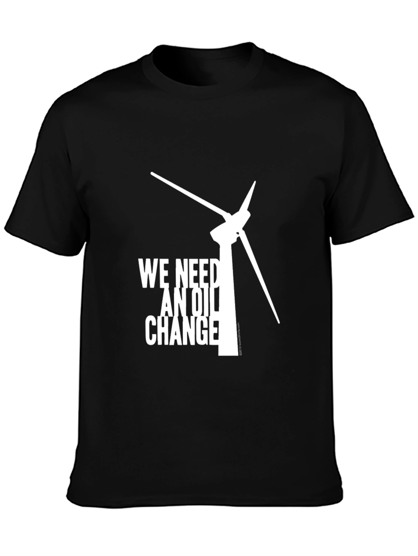 Eco-Friendly An Oil Change Graphic Tee