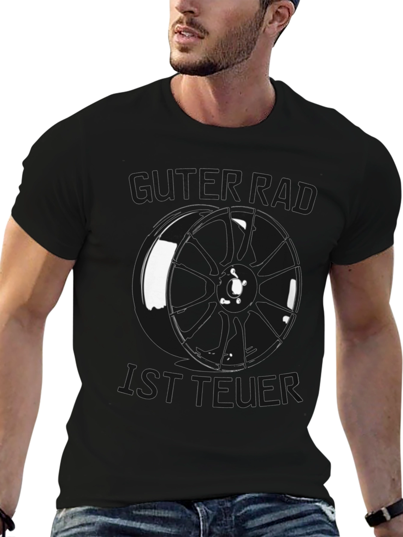 Guter Rad Ist Teuer Black T-Shirt