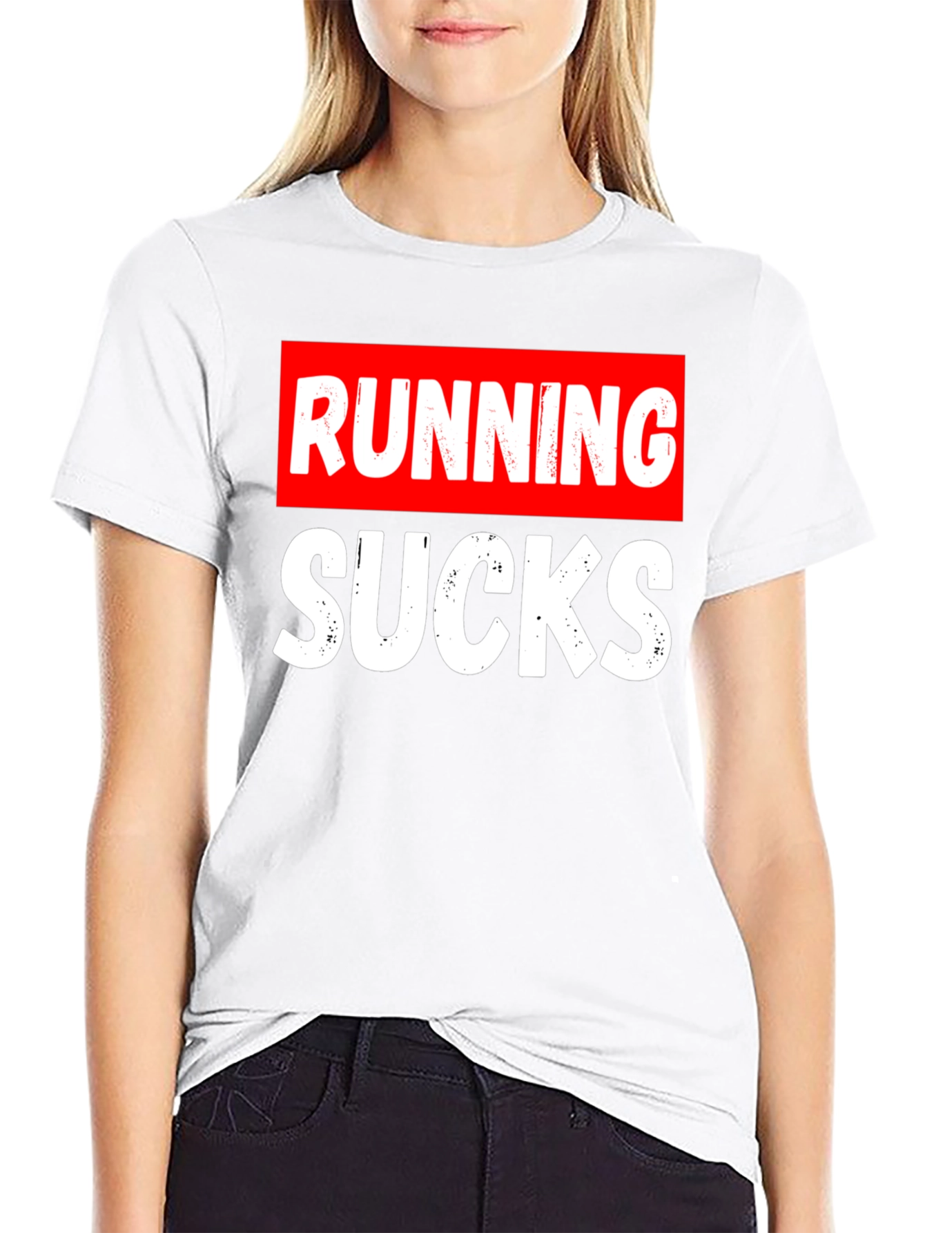 Running Sucks T-Shirt - Funny Workout Tee