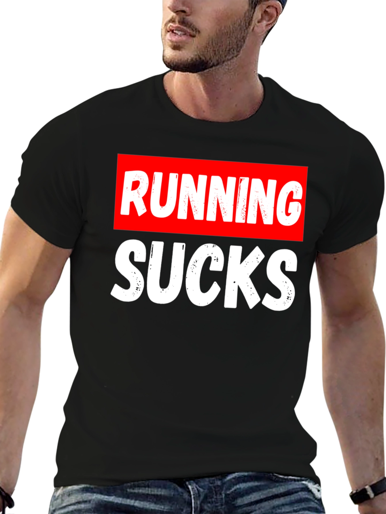 Running Sucks T-Shirt - Funny Workout Tee