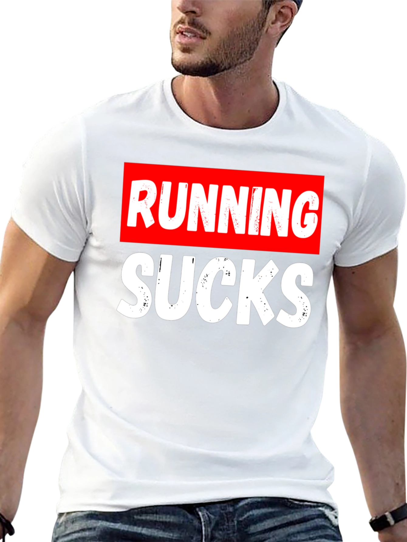 Running Sucks T-Shirt - Funny Workout Tee