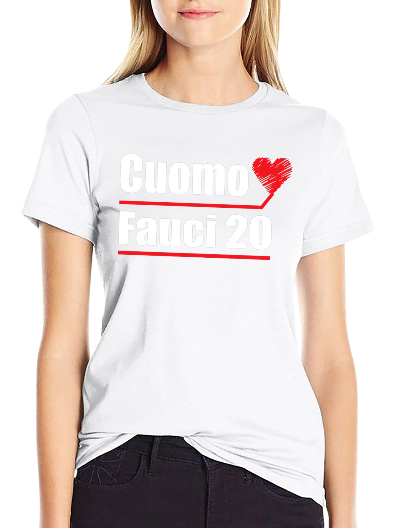 Cuomo Fauci 20 T-Shirt Political Tee