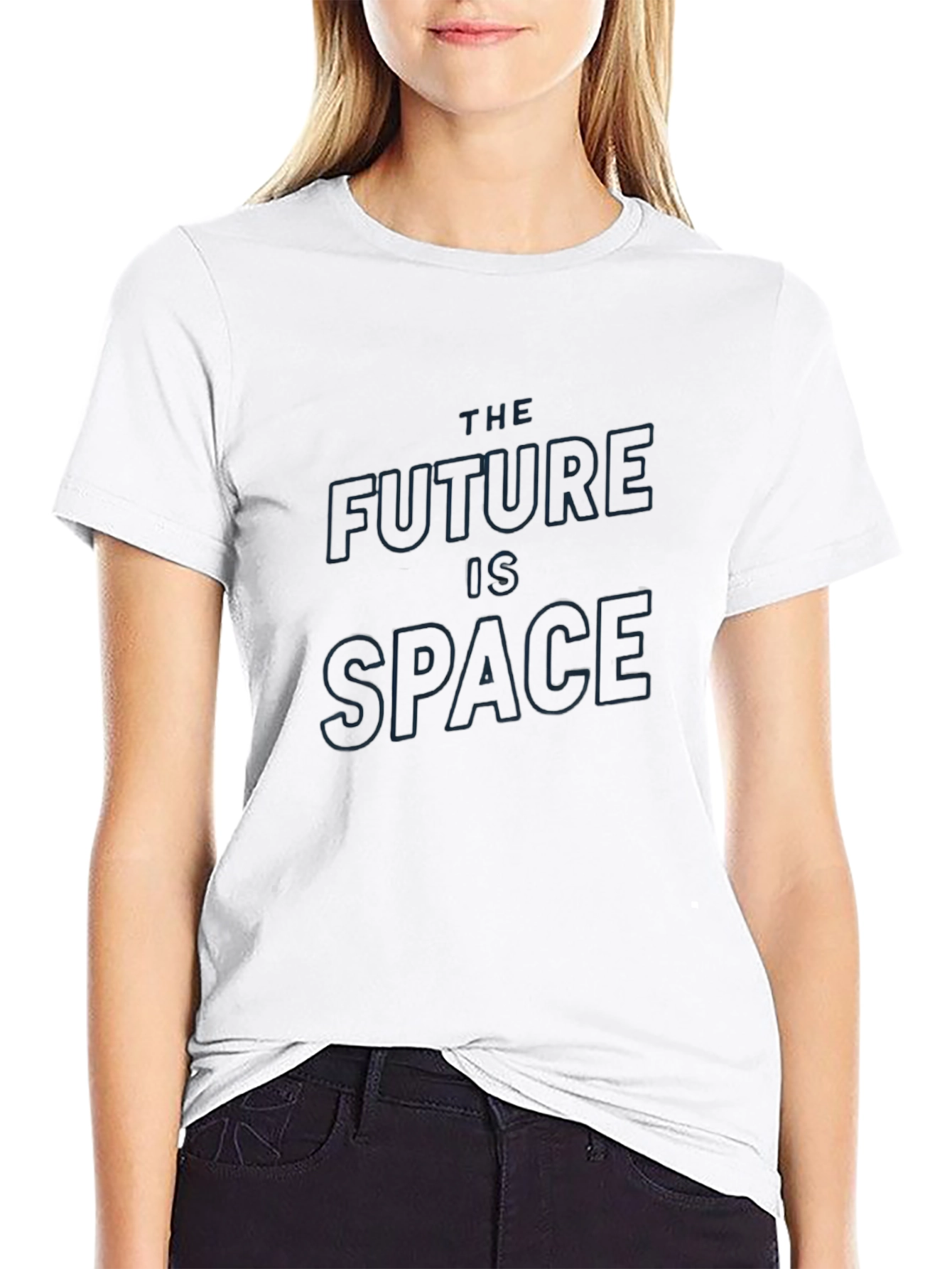 The Future is Space Black T-Shirt