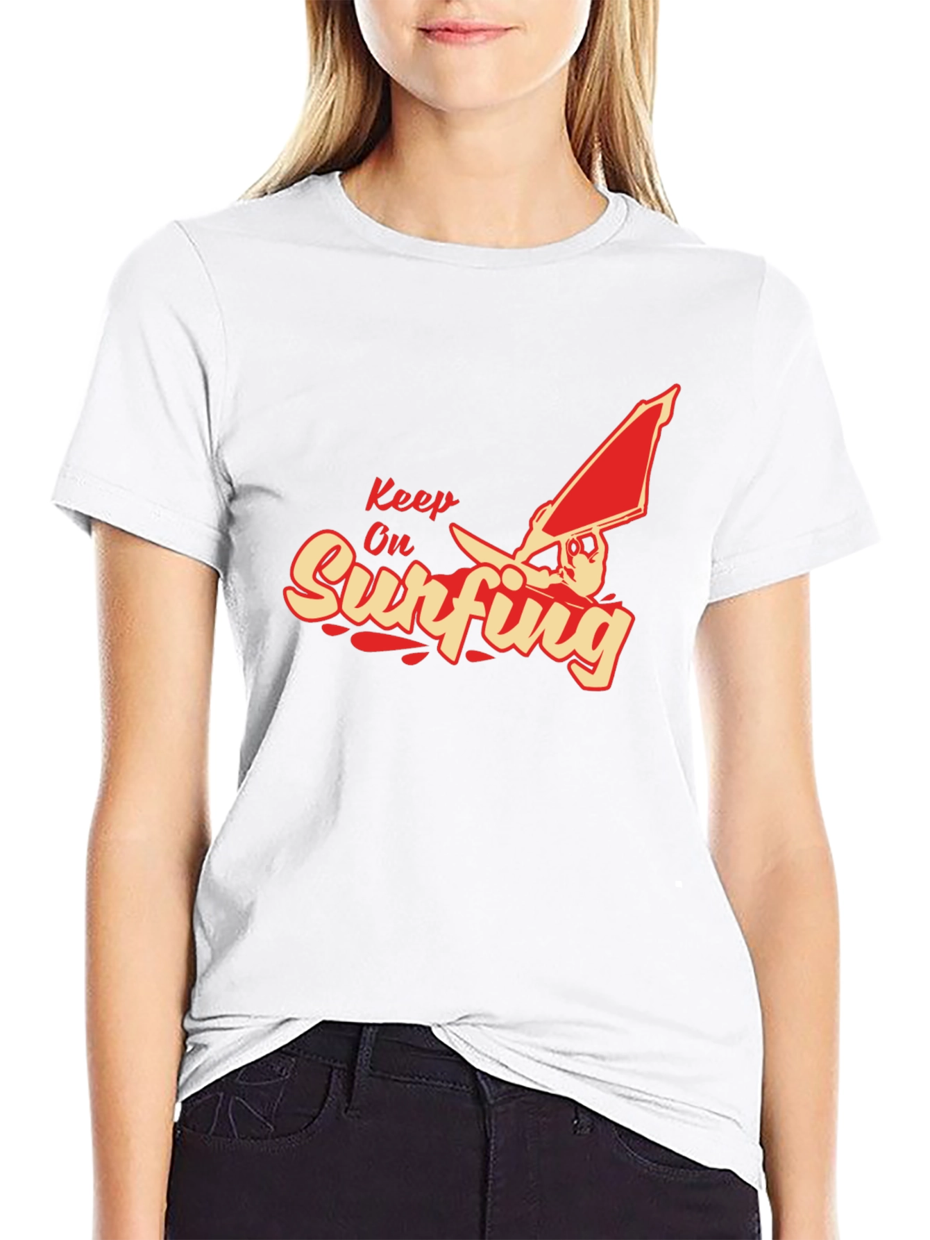 Keep On Surfing Graphic Tee