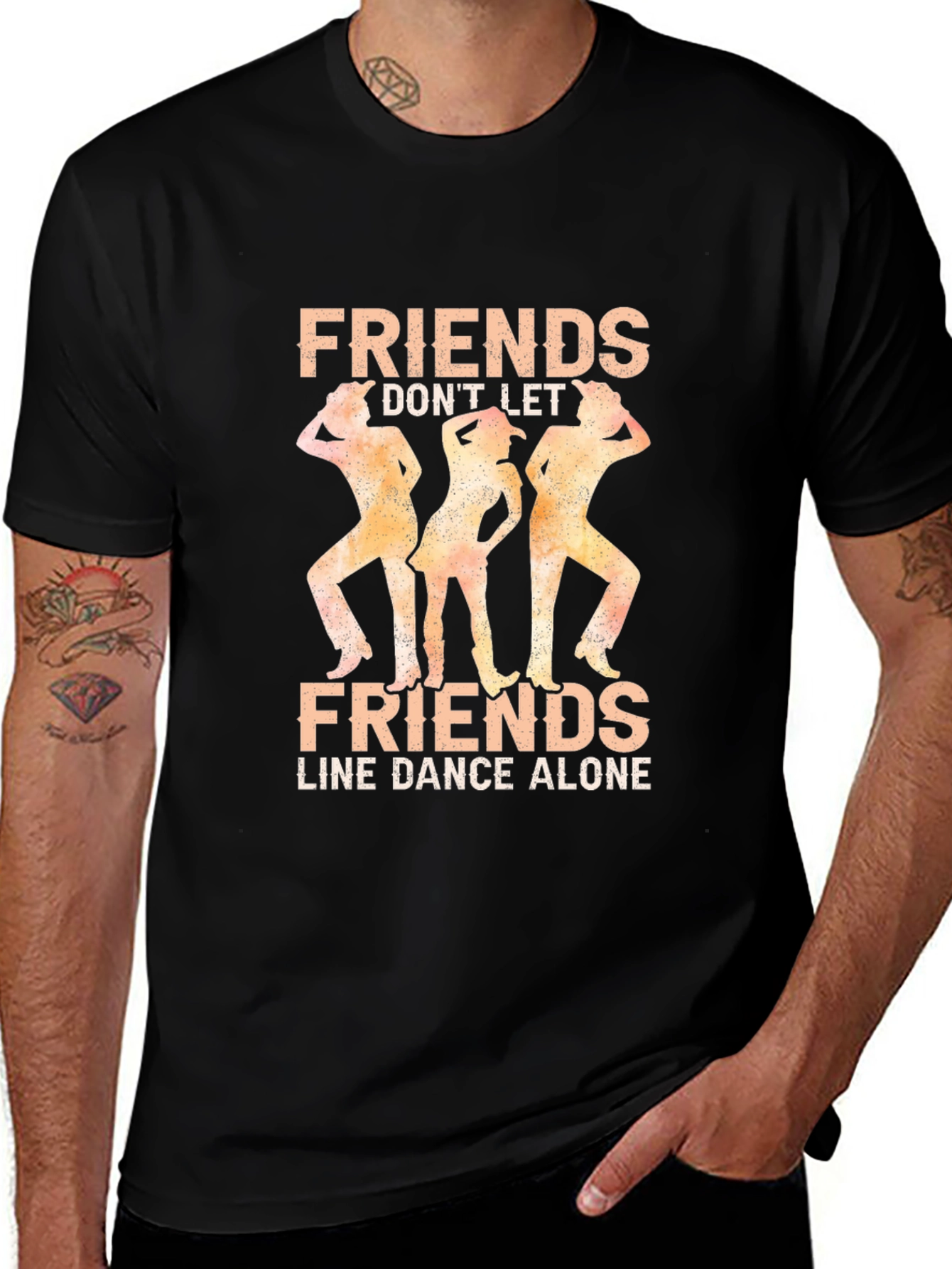 Friends Line Dance Tee