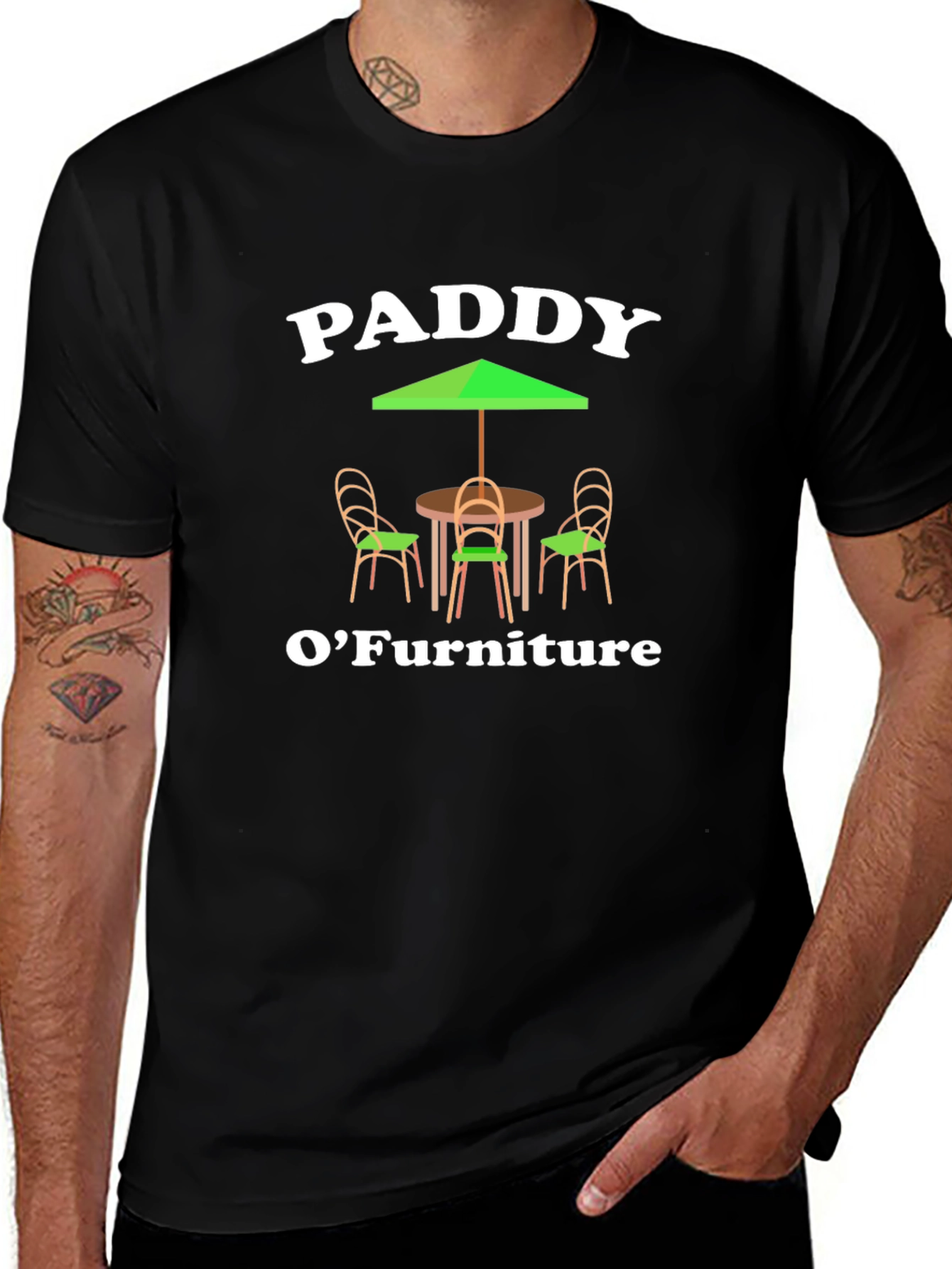 Paddy OFurniture T-Shirt - Irish Humor Tee