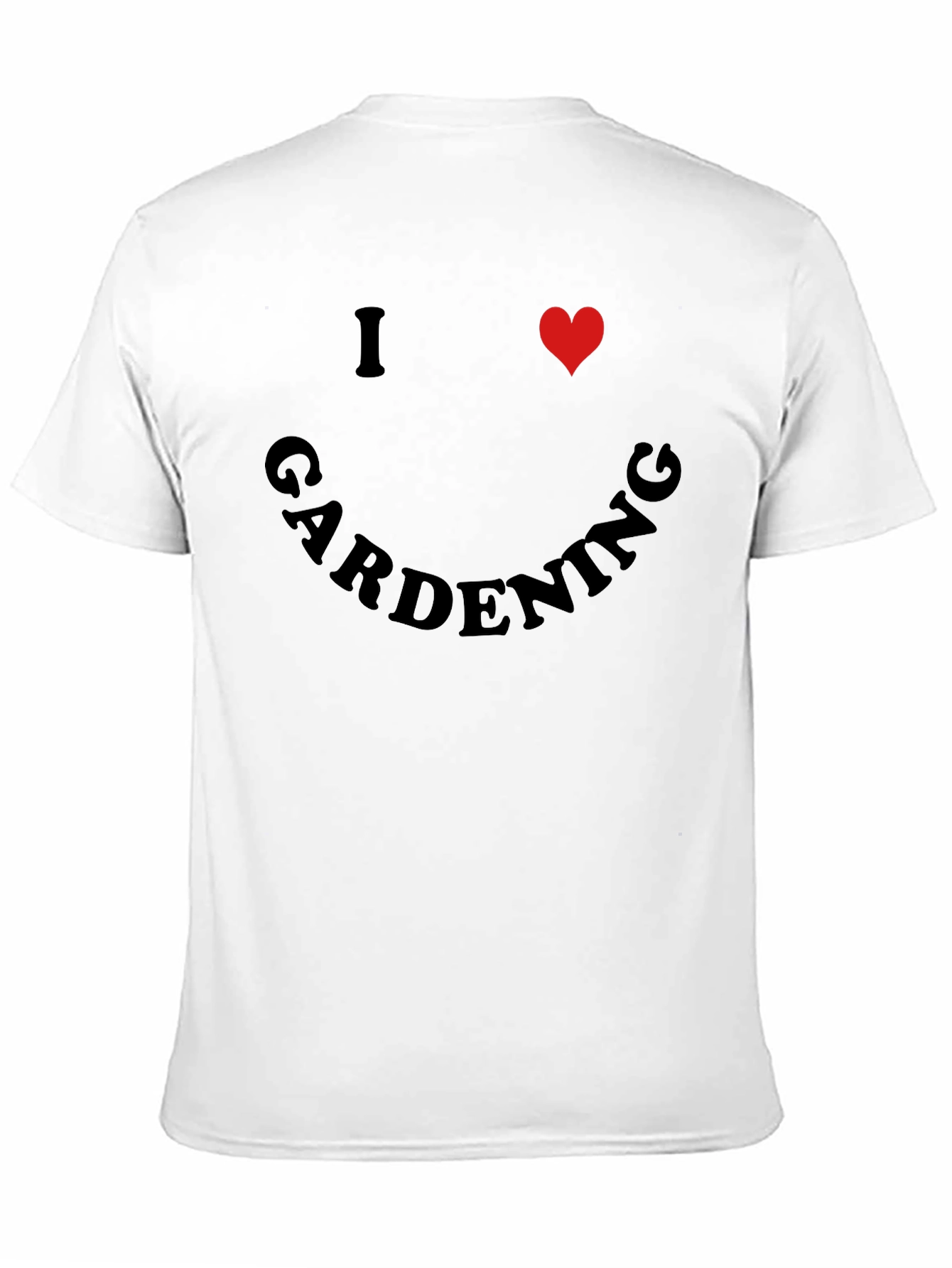I Heart Gardening Black T-Shirt - Garden Lover Tee