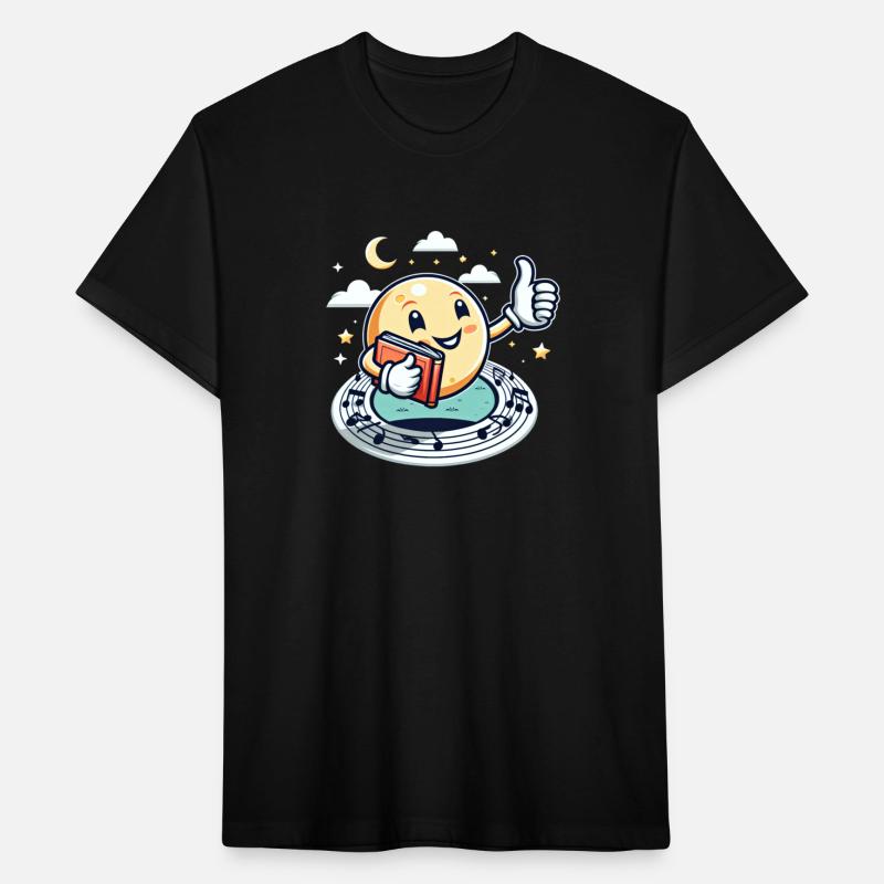 Learning music cool emoticon
