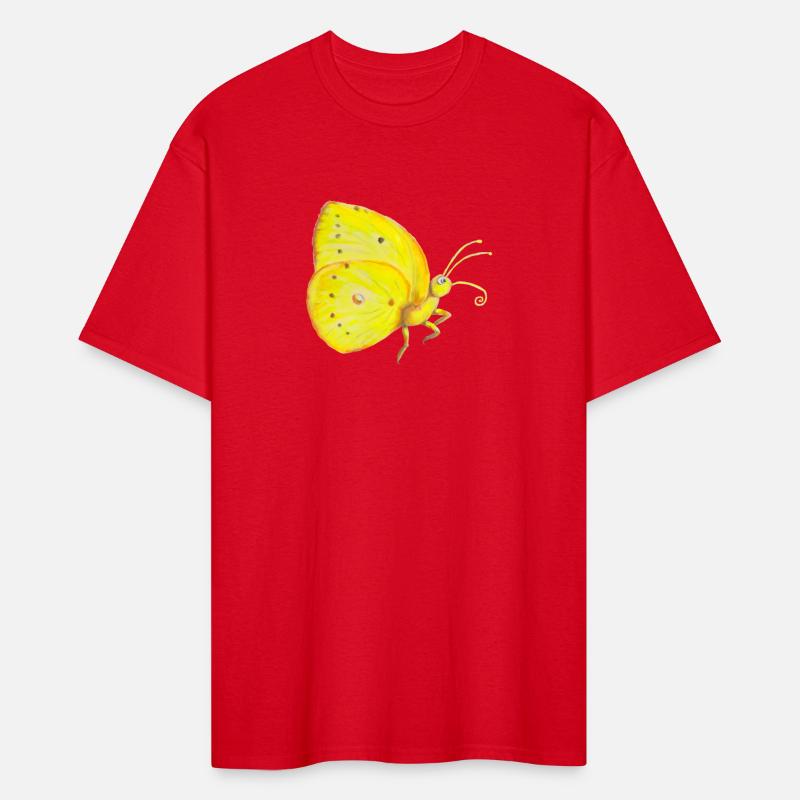 Lemon-Yellow Brimston Butterfly