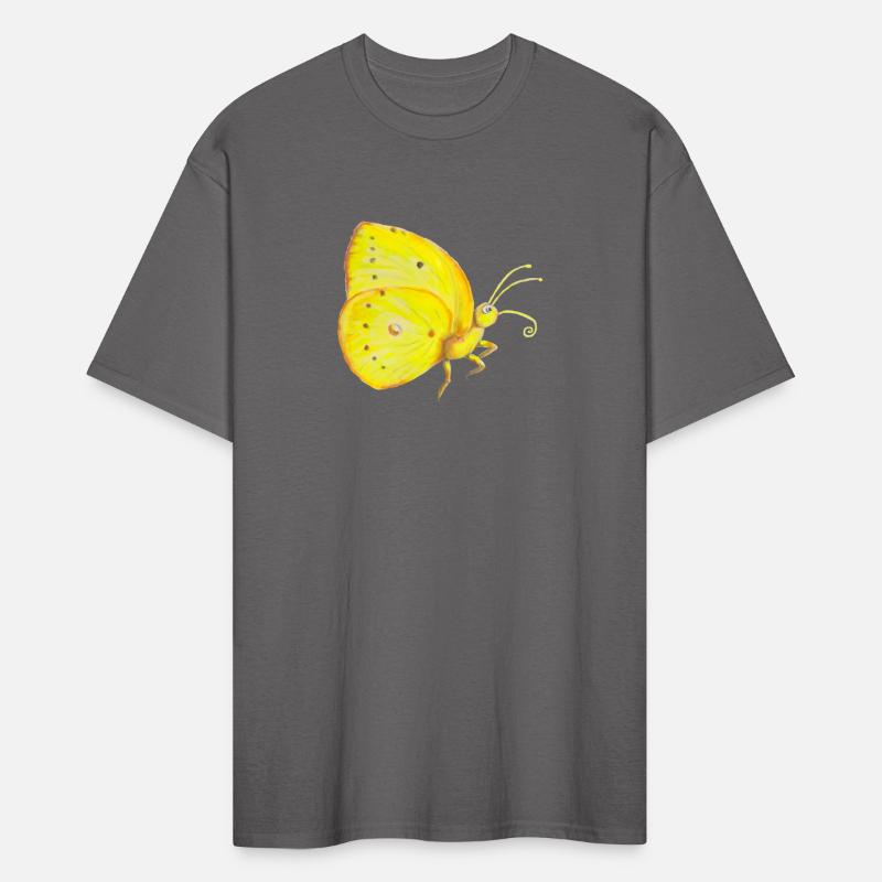 Lemon-Yellow Brimston Butterfly