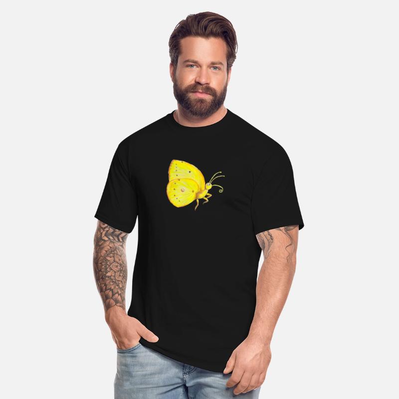 Lemon-Yellow Brimston Butterfly