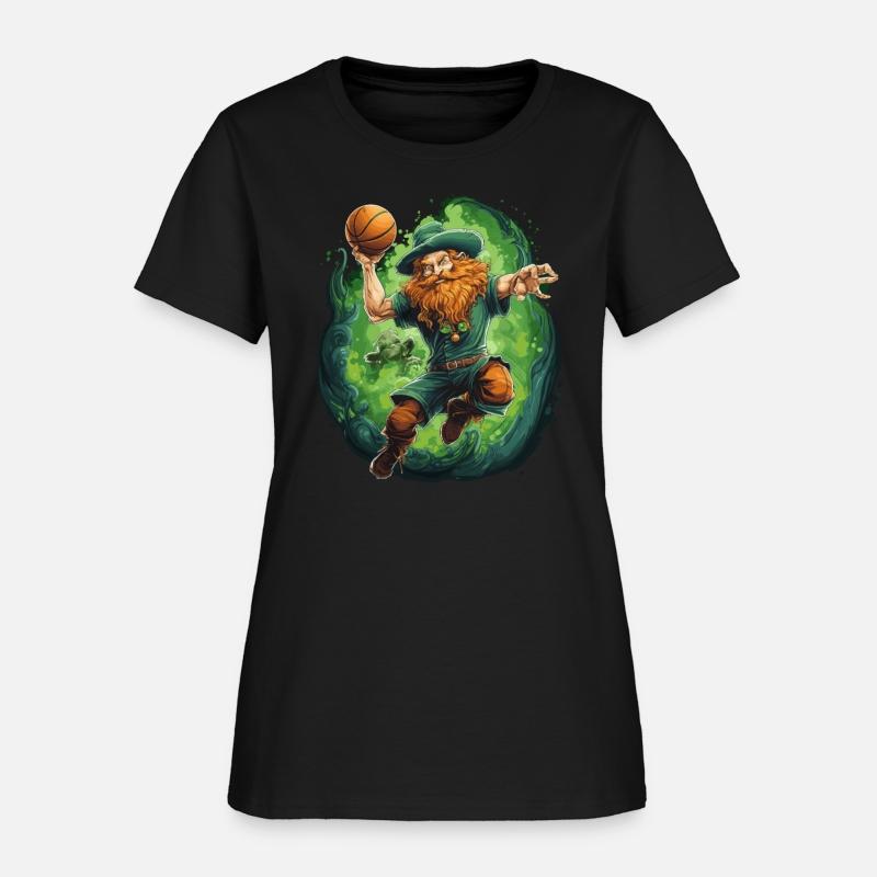 Leprechaun Irland Irish for a Basketball Player
