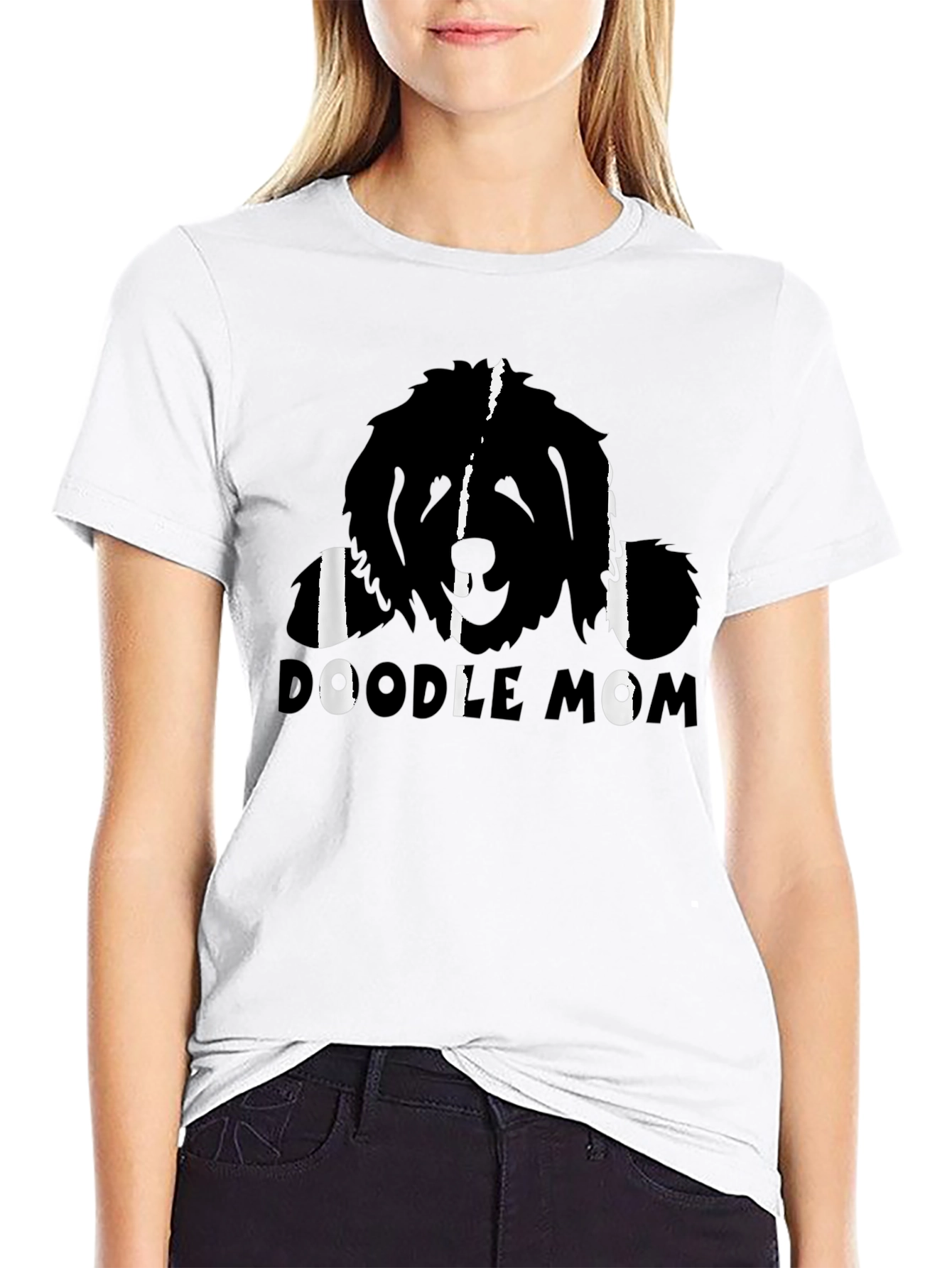 Doodle Mom T-Shirt - Stylish Dog Lover Tee
