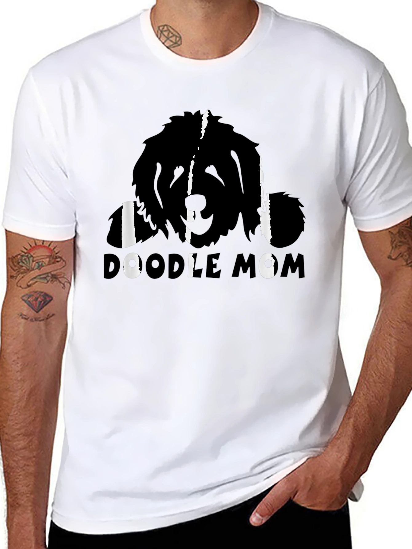 Doodle Mom T-Shirt - Stylish Dog Lover Tee