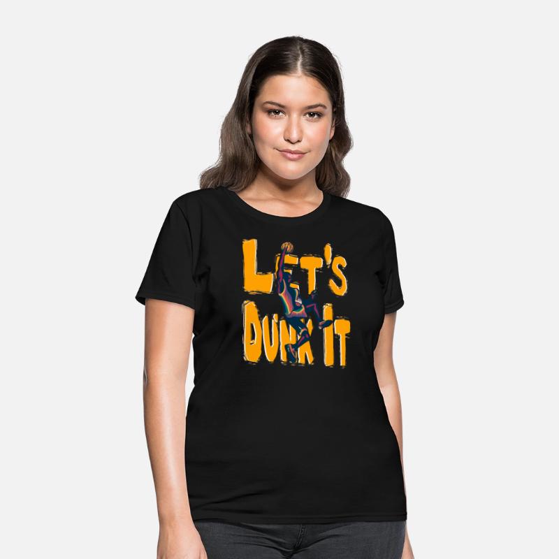 Let's Dunk It - For Basketball Hoop Bball Sport