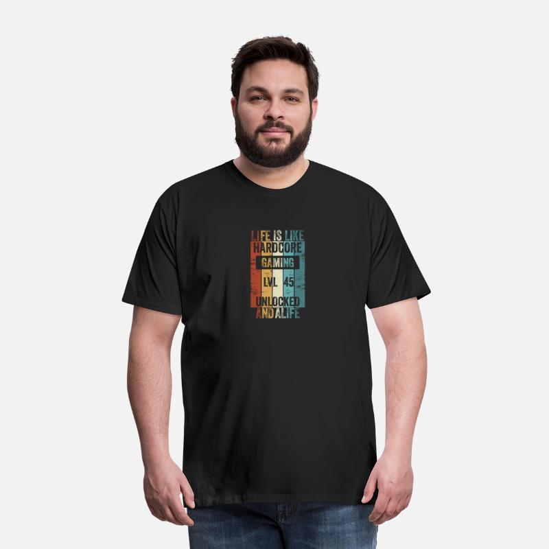 Level 45 Life Is Like Hardcore Gaming Unlocked