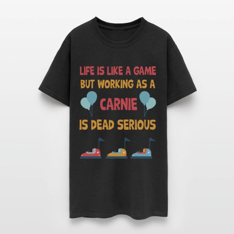 Life is like a game but beeing a carnie is serious