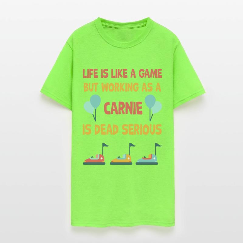 Life is like a game but beeing a carnie is serious