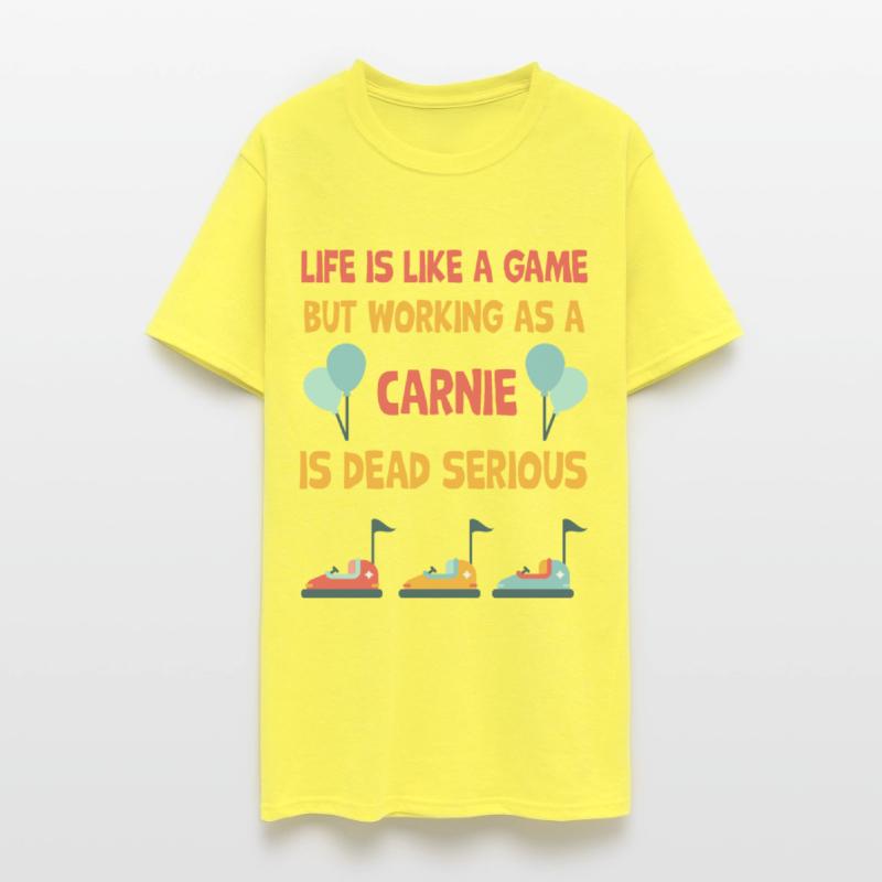 Life is like a game but beeing a carnie is serious