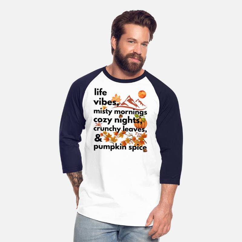 life vibes misty mornings cozy nights crunchy
