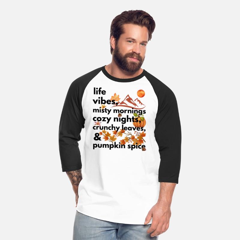life vibes misty mornings cozy nights crunchy