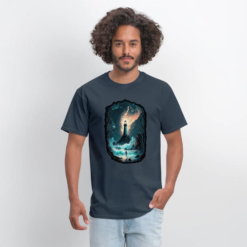 Lighthouse Sea Surreal Water Trend Mystical